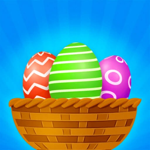 Color Eggs online browser game cover on Paymygame
