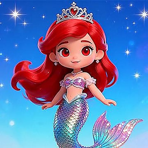 Mermaid's Tail Rush online browser game cover on Paymygame
