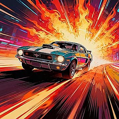 Nitro Street Run 2 online browser game cover on Paymygame